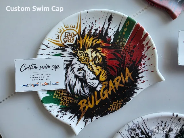 Swim Cap / плувна шапка / шапка за плуване / плувка / плуване, снимка 7 - Водни спортове - 56232074