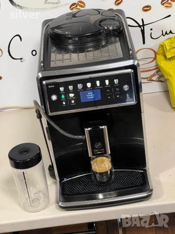 Кафемашина кафе автомат Saeco Xelsis SM7580 с гаранция, снимка 3 - Кафемашини - 52024681