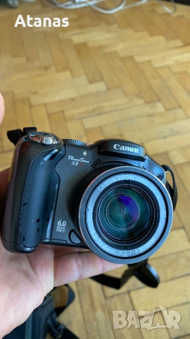 Фотоапарат Canon Powershot S3 IS, снимка 2 - Фотоапарати - 53846384