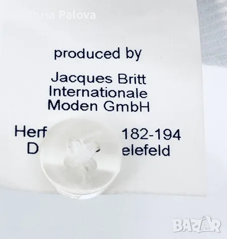 Бяла риза/блуза JACQUES BRITT премиум, снимка 4 - Ризи - 48403618