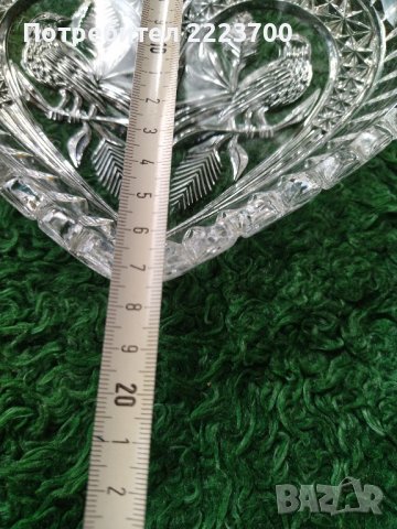 Кристално сърце за бонбони или ядки , снимка 5 - Форми - 42216520