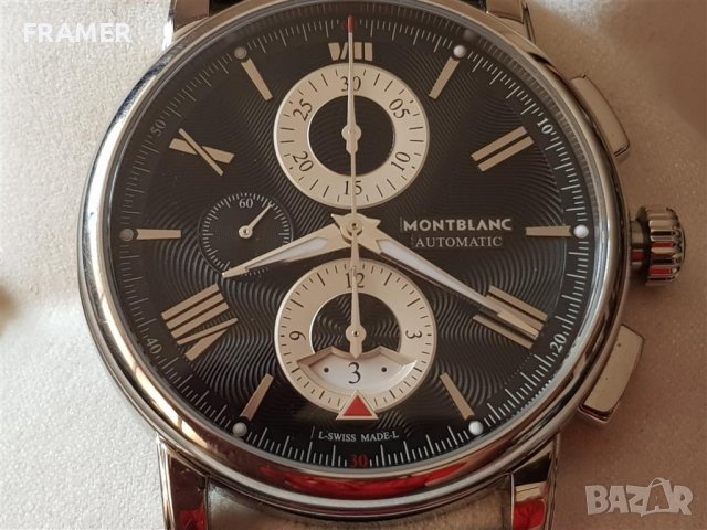 НОВ Часовник Монтбланк Montblanc 4810 Automatic Chronograph, снимка 3 - Мъжки - 41384480