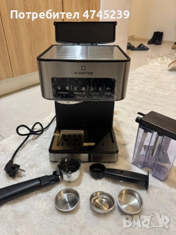 Кафемашина Klarstein 20 BAR , снимка 4 - Кафемашини - 53582155