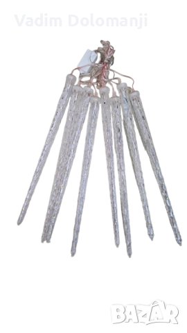 Коледна светеща украса тип падащ сняг