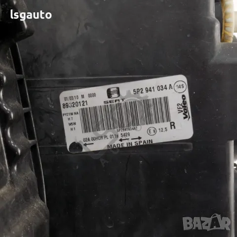 Десен фар Seat Leon II 2005-2012 ID: 143942, снимка 4 - Части - 49369338