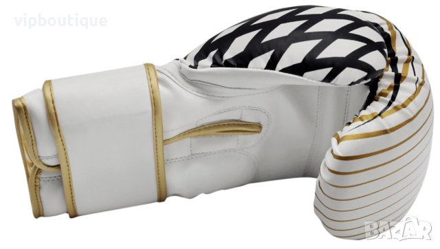 Боксови Ръкавици Ест. Кожа PLASMA Gold, снимка 2 - Бокс - 41550484