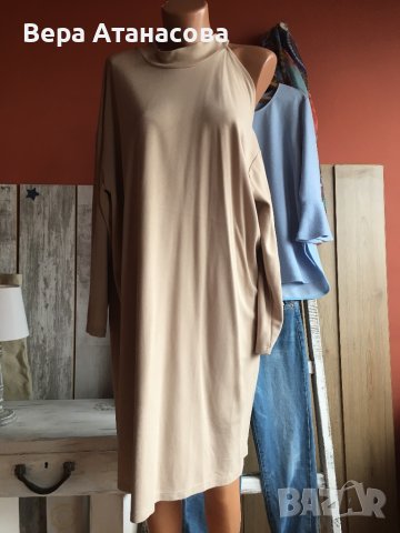 🧡💛Рокля в свободна кройка с едно отворено рамо🔥Waikiki🎁хл💛19 лв., снимка 2 - Рокли - 40566610