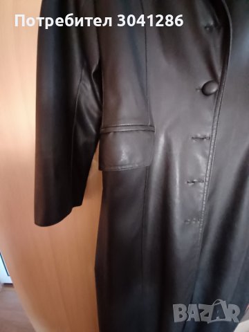 Дамско кожено манто, снимка 4 - Палта, манта - 39077086