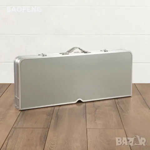 @ Нови от ВНОСИТЕЛ Алуминиева сгъваема маса с 4 стола за пикник ,85x67x67 см тип куфар, снимка 12 - Къмпинг мебели - 50102110