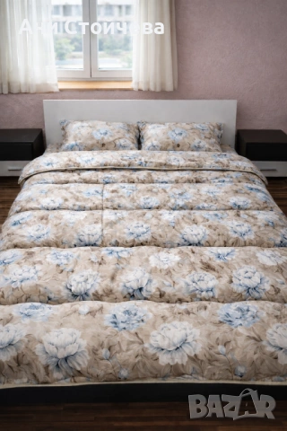Спален комплект с олекотена завивка , снимка 2 - Спално бельо - 53796101