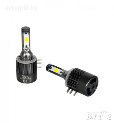 LED крушки за фарове H15 - "NIKEN" EVO, снимка 3 - Аксесоари и консумативи - 39256280