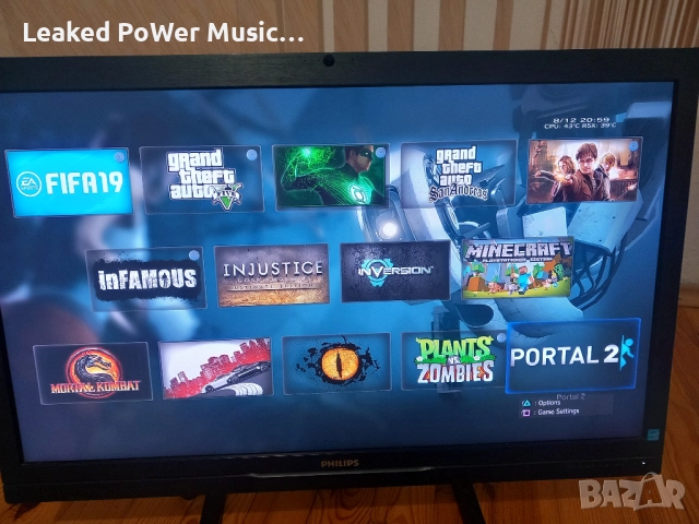 PS3 Slim 320GB Хакнат + игри, снимка 4 - PlayStation конзоли - 52697728