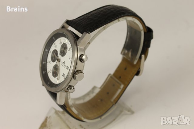 JACQUES LEMANS Chrono 100 Мъжки Стоманен Kварцов Хронограф , снимка 5 - Мъжки - 40139685