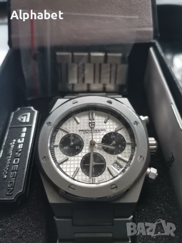 Часовник Pagani design механично-кварцов с японски механизъм seiko