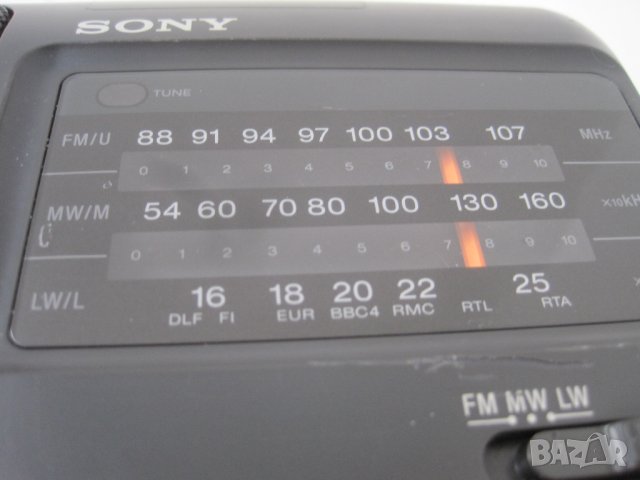 Радио,Sony ICF-790L 3bands portable radio,black, снимка 5 - Радиокасетофони, транзистори - 42013471