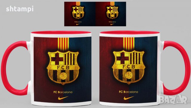 Чаша Барселона Barcelona Керамична, снимка 5 - Фен артикули - 34783199