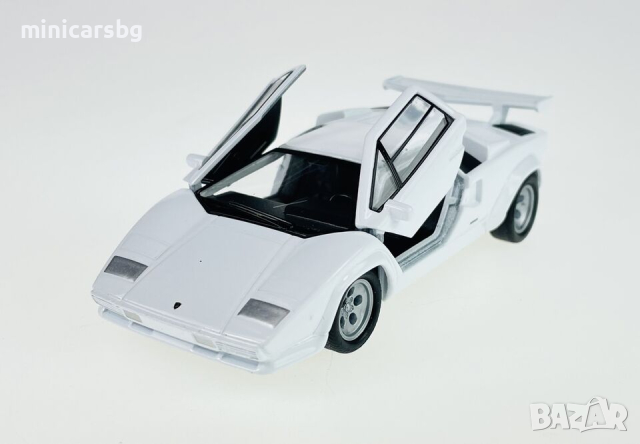 1:34 Метални колички: Lamborghini Countach LP 500 S - Welly, снимка 5 - Колекции - 44601537