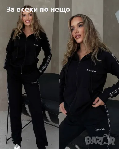 Calvin Klein Дамски Спортен Комплект🔝Дамски Спортен Екип Келвин Клайн - 2 Цвята Код I_3, снимка 2 - Спортни екипи - 55905254
