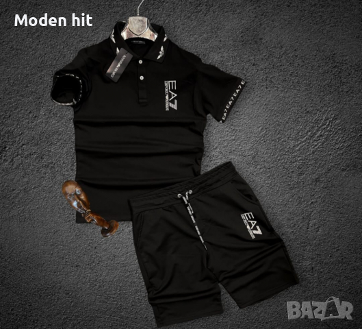 Armani мъжки летни комплекти /тениска и къси панталони/ реплика, снимка 1 - Спортни дрехи, екипи - 36420200