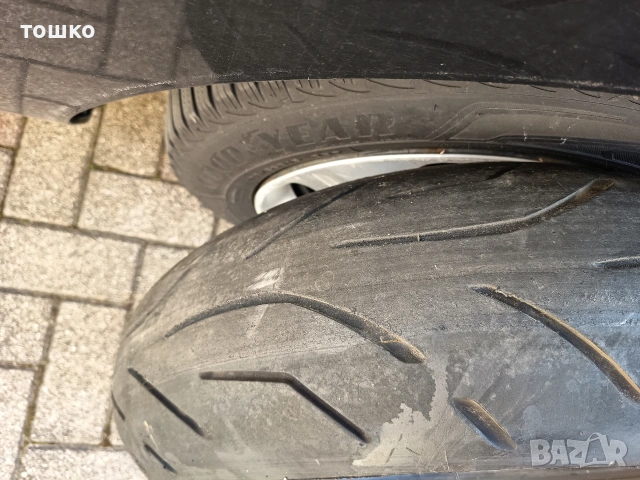 Пистова гума 180 55 17 Bridgestone, снимка 5 - Гуми и джанти - 53695584