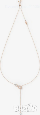 Swarovski Верижка 'Hyperbola' в Злато - НОВО, снимка 4 - Колиета, медальони, синджири - 53267212