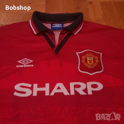 Manchester United - Umbro - Cantona 7 - season 1994/1995 - Манчестър юнайтед - Умбро, снимка 2 - Футбол - 41487268