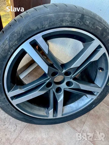Оригинална афиинална употребявана джанта R18 за Audi, снимка 2 - Гуми и джанти - 55857827
