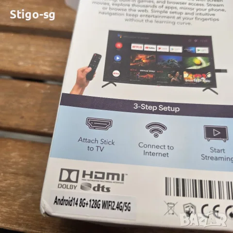 Нов 4K Smart TV Stick R3 – Превърнете всеки телевизор в Смарт!, снимка 2 - Приемници и антени - 56163120