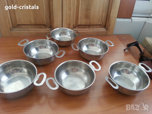 българска алпака купички , снимка 3 - Антикварни и старинни предмети - 25293247