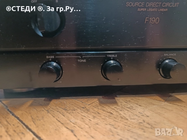 усилвател Sony TA-F190, снимка 2 - Ресийвъри, усилватели, смесителни пултове - 52513106