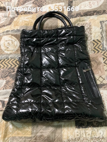 Екстравагантна дамска шушлякова чанта, снимка 4 - Чанти - 53470165