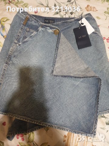 Дамска пола Armani Jeans, снимка 3 - Поли - 44404452