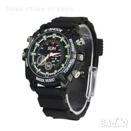 Водонепромoкаем часовник с Full HD камера, снимка 4 - Мъжки - 49463968