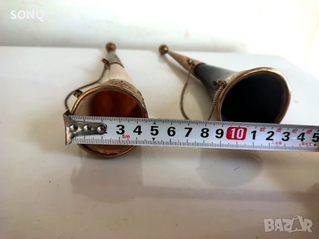 Страхотни Грузински Рогове,Барутници, снимка 7 - Антикварни и старинни предмети - 51223128