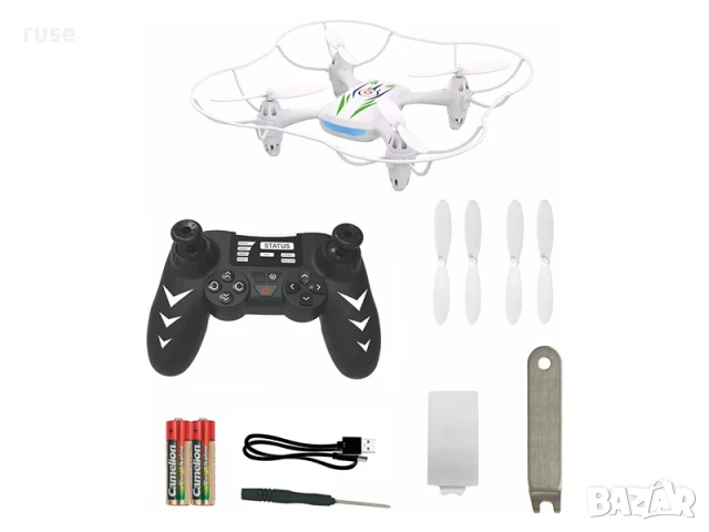 НОВ! Дрон RC Stunt с дистанционно 2,4 GHz и жироскоп, снимка 5 - Други - 51040359