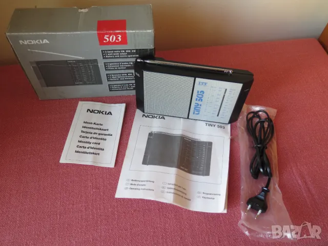 ITT TINY 503 radio-1987–1989, снимка 1