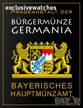1 унция Сребърна гражданска монета от Германия 2013 г. - полирана , снимка 14 - Нумизматика и бонистика - 47546126