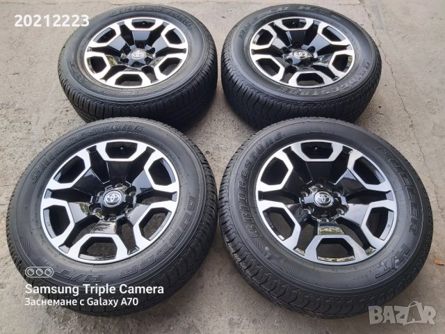 4 броя алуминиеви джанти с летни гуми за TOYOTA HILUX VIII FACELIFT  18, снимка 2 - Гуми и джанти - 41632758