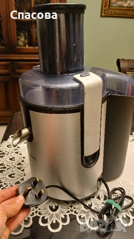 Сокоизтисквачка PHILIPS hr1861, 700W., снимка 3 - Сокоизстисквачки и цитрус преси - 50464423