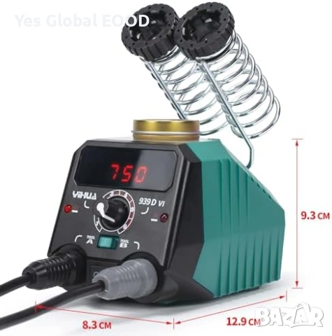 YIHUA 939D-VI пирограф с двоен писалка и дигитален дисплей, снимка 3 - Друга електроника - 53255440