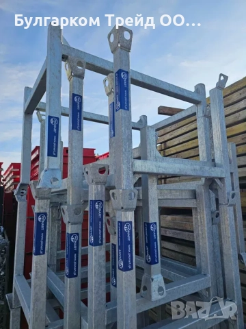 Телескопични подпори и кошове, поцинковани (шпризи, хюнебеци), снимка 4 - Строителни материали - 52278643