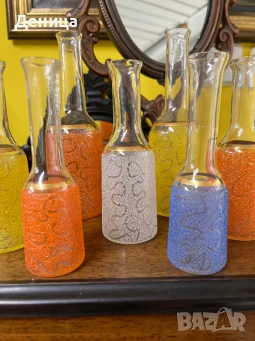 Захаросани шишенца -юзчета 2 броя-240 мл пълни 3 броя-130 мл пълни 2 броя-80 мл пълни , снимка 2 - Чаши - 51752582