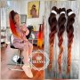 Професионален Канекалон Ангелска Коса - Yaki Remy 100% Висококачествено Влакно КОД АН165, снимка 1