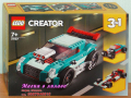 Продавам лего LEGO CREATOR 31127 - Уличен Състезател, снимка 1