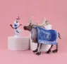 Лот големи масивни фигурки Елза и Анна Замръзналото кралство Frozen, снимка 4
