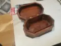 РЪЧНО ИЗРАБОТЕНА ДЪРВЕНА КУТИЯ СЪС ЗЛАТНИ ИНКРУСТАЦИИ 3108261850L4, снимка 8