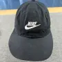 Nike Club Cap Черна Шапка One Size Pinwheel Swoosh, снимка 1