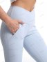 Дамски спортни ежедневни панталони с висока талия, 8цвята - 023, снимка 4