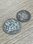 Лот 2+1 драхми 1911г, Гърция - сребърни монети, снимка 1 - Нумизматика и бонистика - 40562924