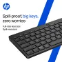 БЕЗЖИЧНА КЛАВИАТУРА ЗА МНОГО УСТРОЙСТВА HP 350 Compact Multi-Device Bluetooth Keyboard, снимка 1